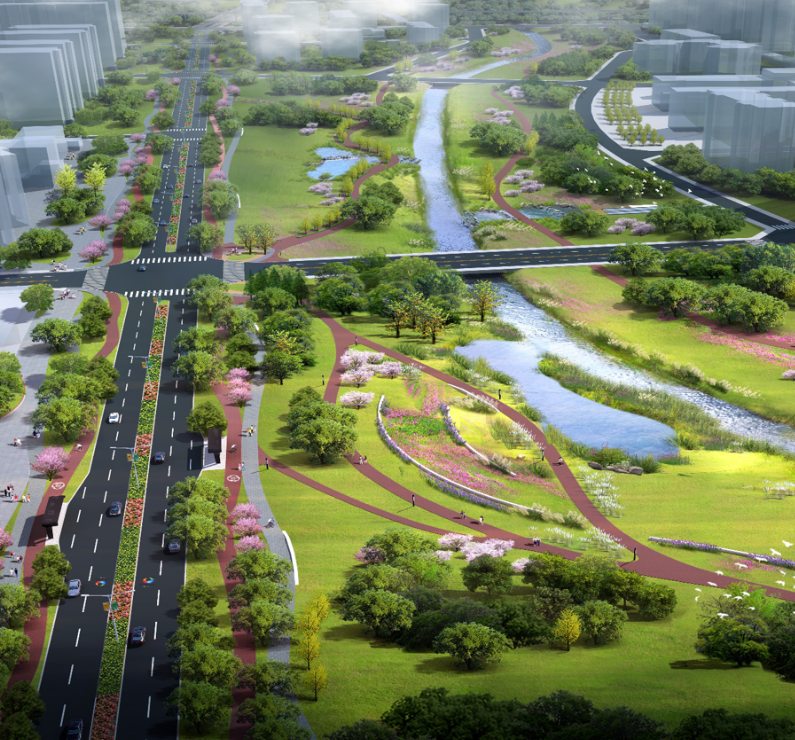 大运会专用通道(含白鹤西路西延线、新双龙路建设工程)-新双龙路建设工程